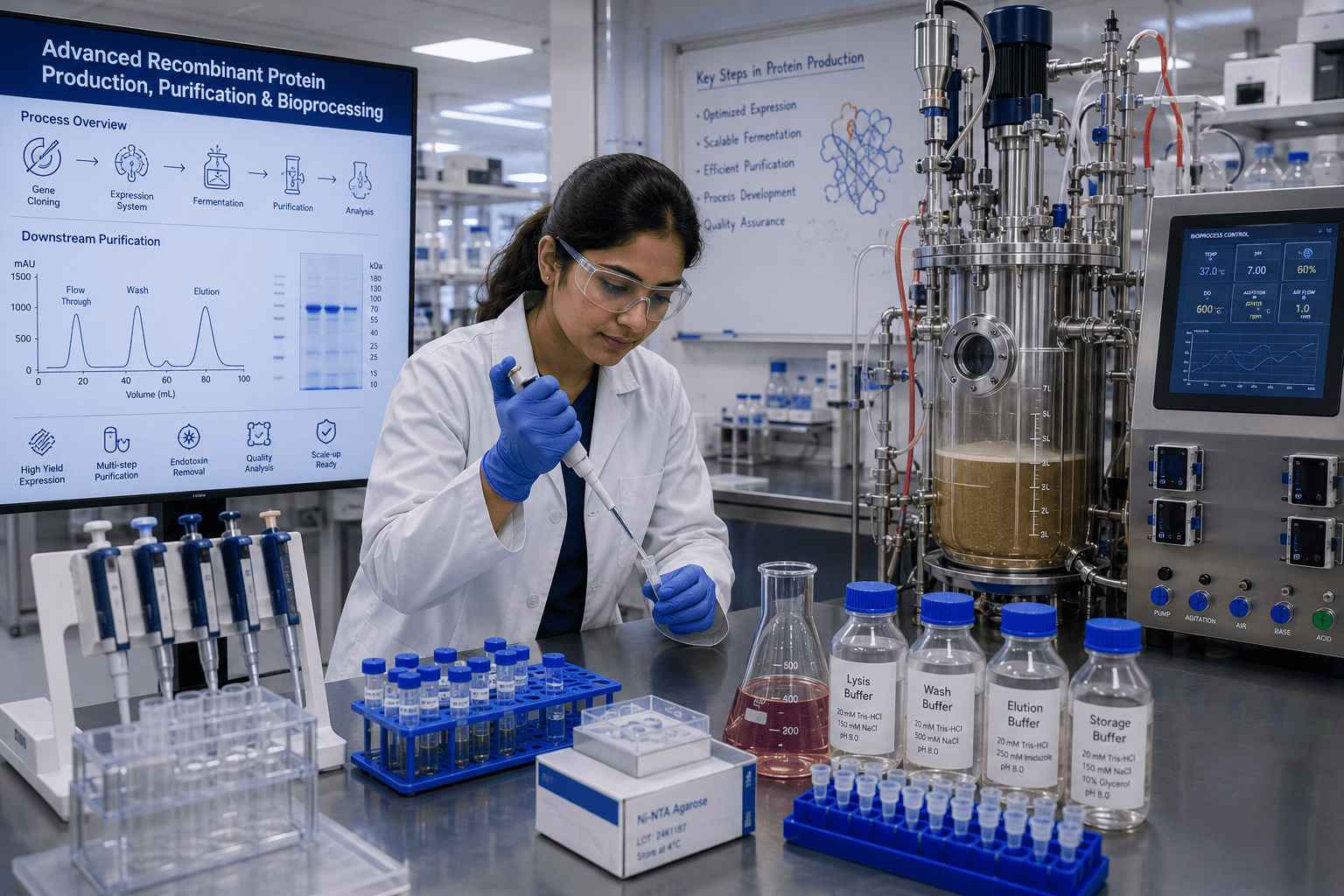Advanced Recombinant Protein Production, Purification & Bioprocessing