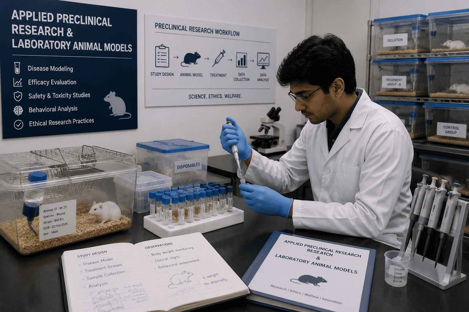 Applied Preclinical Research & laboratory Animal Models​